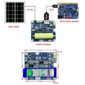 Waveshare Gunes Enerjisi Yonetim Modulu 6V-24V Panel Model 16120 - 6
