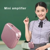 Rolton K400 Mini Ses Hoparlörü Megafon Ses Yükseltici FM Radyo TF MP3 Destekli Siyah - 6