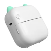 M5 Mini Taşınabilir Bluetooth Termal Fotoğraf Yazıcısı Mavi - 2