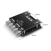 ZK MT21 Bluetooth Dijital Amplifikatör Modülü 50W x 2 + 100W 2.1 Kanal - 2