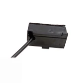 3 Metre Araç GPS Navigasyon HD Ses Kalitesi Harici Mikrofon Dirsekli Fiş 25mm Mono - 3