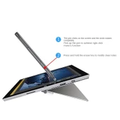 Microsoft Surface Serisi Uyumlu Siyah Basınçlı Dokunmatik Kapasitif Kalem - 5