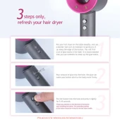 Dyson Saç Kurutma Makinesi HD01 HD02 HD03 HD04 HD08 Uyumlu 4lü Anahtar Düğme Seti - 4
