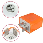 Motosiklet LED Sinyal Rölesi Siyah Şık - 5