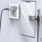 S15 Manyetik Alüminyum Alaşımlı Araç Telefon Tutucu Siyah - 7