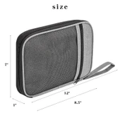 Apple Watch Kordon ve Veri Kablosu Taşıma Çantası Kırmızı - 3