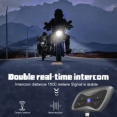 T6plus Motosiklet Kaskı Akıllı İnterkom ve Bluetooth Kulaklık - 4