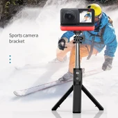 Taşınabilir 360 Derece Döner Katlanabilir Bluetooth Selfie Çubuğu P20S 72cm - 6