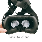 HTC VIVE VR Başlık İçin İnce 1.5cm PU Deri Yüz Sünger Göz Maskesi 2'li Set - 5