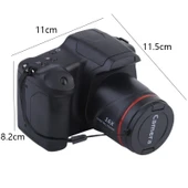 HD 05 Siyah 16X Zoom HD DSLR Kamera - 3