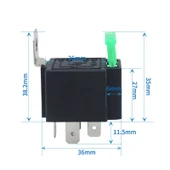 5 Set JD2912 4 Pinli Araç Rölesi Sigortalı 12V - 4