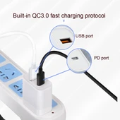RCSTQ Drone 30W Çift Portlu Gallium Nitrit Şarj Cihazı DJI Mini 2 ve Mini 3 Pro Uyumlu - 3