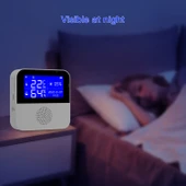 Tuya WIFI Sıcaklık ve Nem Sensörü 2.9 inç LCD Ekranlı Sensör Hattı Dahil - 8