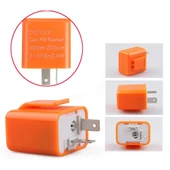 Motosiklet LED Sinyal Rölesi Siyah Şık - 6