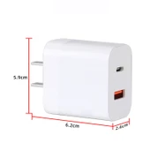 RCSTQ Drone 30W Çift Portlu Gallium Nitrit Şarj Cihazı DJI Mini 2 ve Mini 3 Pro Uyumlu - 2