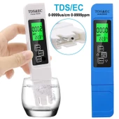 Beyaz Arka Işıklı TDS ve EC Su Kalitesi Test Kalemi - 2