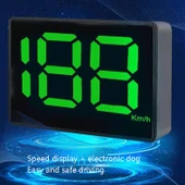 Y02 HUD Akıllı Bluetooth GPS Evrensel Elektronik Köpek Araç Hız Göstergesi - 5