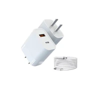 RCSTQ Drone 30W Çift Portlu Gallium Nitrit Şarj Cihazı DJI Mini 2 ve Mini 3 Pro Uyumlu - 1