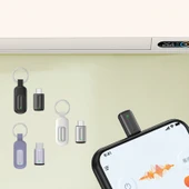 Ocrustar Kapsül Mobil Telefon Kızılötesi Evrensel Uzaktan Kumanda 8 Pin Siyah - 6