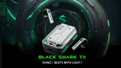 Black Shark Auricular Sem Fio Black Shark T11 RGB Bluetooth 5.3 Kulaklık Beyaz - 3