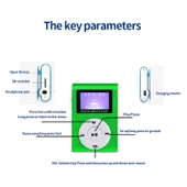 128MB Hafızalı Mini Metal Lavalier MP3 Müzik Çalar Ekranlı Gri - 3