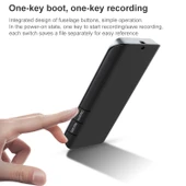 M22 Taşınabilir Bluetooth Dokunmatik Ekran MP3 Çalar Kayıt Cihazı E-Kitap 4GB Siyah - 5