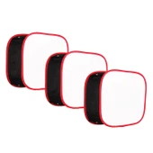 Evrensel Taşınabilir Katlanabilir LED Video Işığı Softbox Difüzör Yongnuo Godox Fotoğraf Aydınlatma - 2