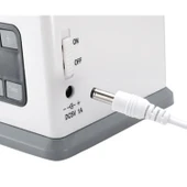 Masaüstü Mini Hava Soğutucu Pil ve USB ile Çalışan Dijital Ekranlı Çift Kullanımlı Klima - 6