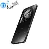 X2 1.8 inç Dokunmatik Ekran Metal Bluetooth MP3 MP4 Hifi Ses Müzik Çalar 8GB Siyah - 1