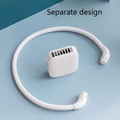 G1 USB Taşınabilir Spor Boyun Askılı Vantilatör Koyu Yeşil - 5