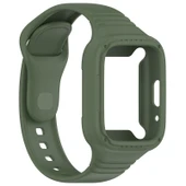 Xiaomi Redmi Watch 3 Active Tam Kapsül Silikon Saat Kayışı Koyu Yeşil - 2