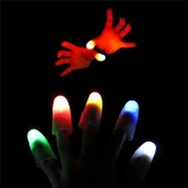 Led Işıklı Renkli Sihirli Parmak Şaka - 4