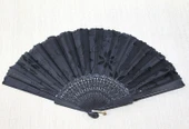 Plastik Siyah Yelpaze - 1