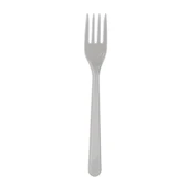 Omeyva 26 Cm. Mika Plastik Gümüş Sorfa Piknik Seti - 24 Kişilik Tabak Bardak Çatal Kaşık Takımı - 4