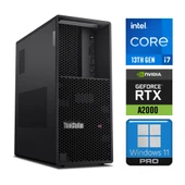 Lenovo DWS ThinkStation P3 i7-13700K 96GB 2TB SSD 12 GB RTX A2000 W11P İş İstasyonu 30GS0011TR 004 thumbnail 2