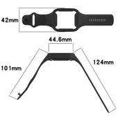 Xiaomi Redmi Watch 3 Active Tam Kapsül Silikon Saat Kayışı Koyu Yeşil - 6
