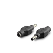 Notebook Adaptör Ucu Çevirici 4.5*3.0 (M) To Bloc Pın10 (F) 10Lu Paket Siyah HDX1339 - 1