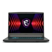 MSI THIN 15 i7-12650H 16GB 512GB SSD 4 GB RTX3050 Freedos 15.6" FHD 144Hz Gaming Laptop B12UC-1479XTR thumbnail 1