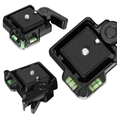 QR40 Alüminyum Alaşımlı Tripod Hızlı Bırakma Plakası - 3