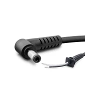 Notebook Adaptör Kablosu 5.5*2.5 L Tip Asus/Toshıba 120W-150W 1.2M Siyah HDX5563 - 1
