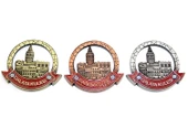 İstanbul Temalı Metal Magnet Galata Kulesi Yuvarlak Tasarım - 1