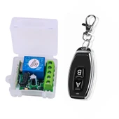 DC12V 1 Kanal RF Uzaktan Kumandalı Anahtar 10A Röle 433MHz Alıcı - 6
