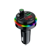 F17 Model 3.1A Çift USB Şarjlı Bluetooth 5.0 Araç MP3 Çalar - 2