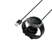 Huawei Watch GT3 Manyetik Entegre Şarj Ünitesi Siyah - 4