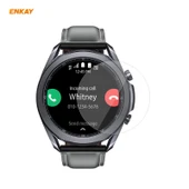 Samsung Galaxy Watch3 45mm Uyumlu 2li ENKAY Hat-Prince Şeffaf HD PET Ekran Koruyucu Film - 2