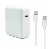 96W USB C Tip C Taşınabilir Şarj Cihazı 1.8m USB C Şarj Kablosu EU Priz - 2