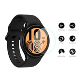 Samsung Galaxy Watch4 40mm Uyumlu 2 Adet ENKAY Hat-Prince 0.2mm 9H Kavisli Kenar Temperli Cam Ekran Koruyucu - 3