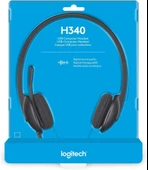 Logitech H340 USB Kablolu Kulak Üstü Kulaklık Teşhir - 3