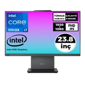 Lenovo ThinkCentre Neo 50a 24 G5 i7-13620H 32GB 4TB SSD 23.8" FHD Freedos AIO Pc 12SC000KTR 007 thumbnail 1