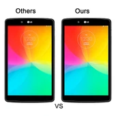 LG G Pad 7.0 V400 Uyumlu 0.4mm 9H Sertlikte 2.5D Patlamaya Dayanıklı Temperli Cam Ekran Koruyucu - 4